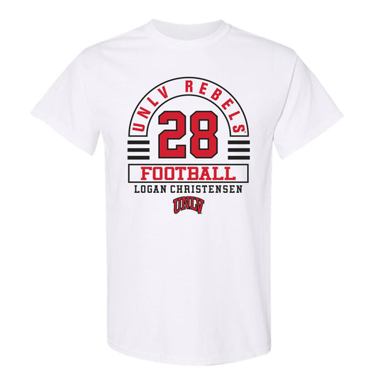UNLV - NCAA Football : Logan Christensen - Classic Fashion Shersey T-Shirt-0