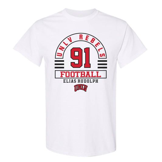 UNLV - NCAA Football : Elias Rudolph - Classic Fashion Shersey T-Shirt-0