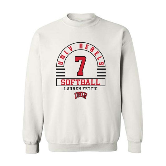 UNLV - NCAA Softball : Lauren Fettic - Classic Fashion Shersey Crewneck Sweatshirt-0