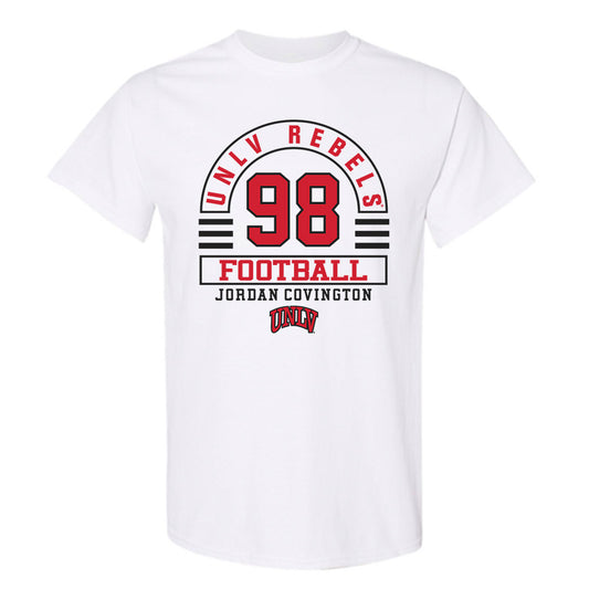 UNLV - NCAA Football : Jordan Covington - Classic Fashion Shersey T-Shirt-0