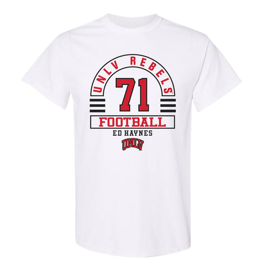 UNLV - NCAA Football : Ed Haynes - Classic Fashion Shersey T-Shirt-0