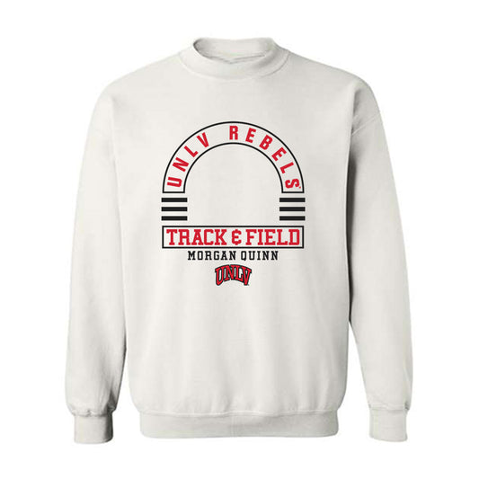 UNLV - NCAA Women's Track & Field : Morgan Quinn - Classic Fashion Shersey Crewneck Sweatshirt-0