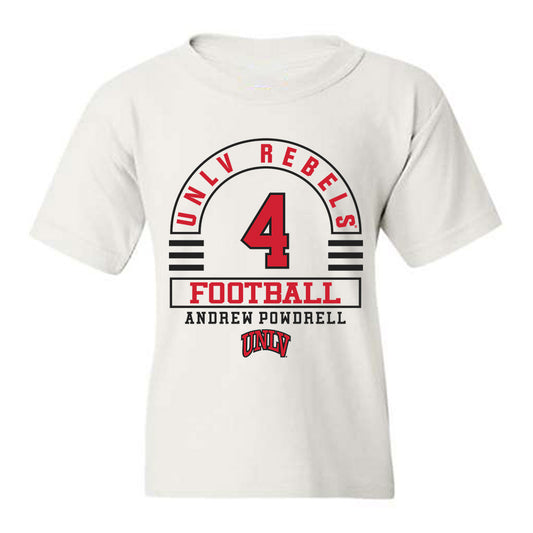 UNLV - NCAA Football : Andrew Powdrell - Classic Fashion Shersey Youth T-Shirt-0