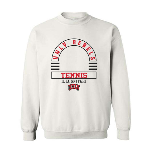 UNLV - NCAA Men's Tennis : Ilia Snitari - Classic Fashion Shersey Crewneck Sweatshirt-0