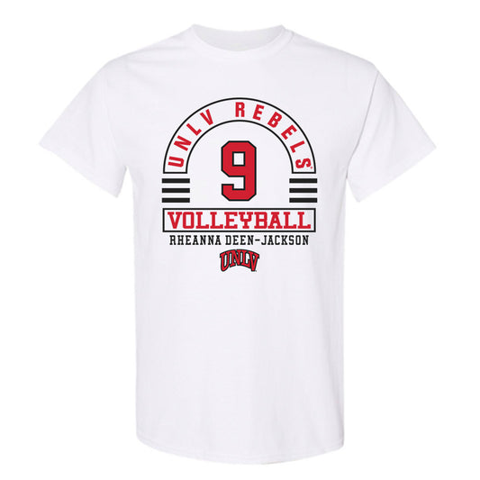 UNLV - NCAA Women's Volleyball : Rheanna Deen-Jackson - Classic Fashion Shersey T-Shirt-0