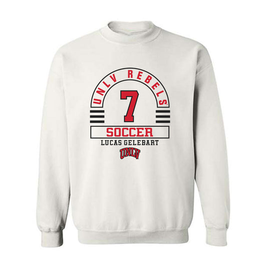 UNLV - NCAA Men's Soccer : Lucas Gelebart - Classic Fashion Shersey Crewneck Sweatshirt-0