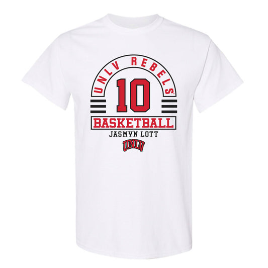 UNLV - NCAA Women's Basketball : Jasmyn Lott - Classic Fashion Shersey T-Shirt-0