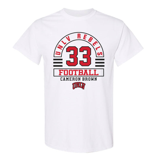UNLV - NCAA Football : Cameron Brown - Classic Fashion Shersey T-Shirt-0