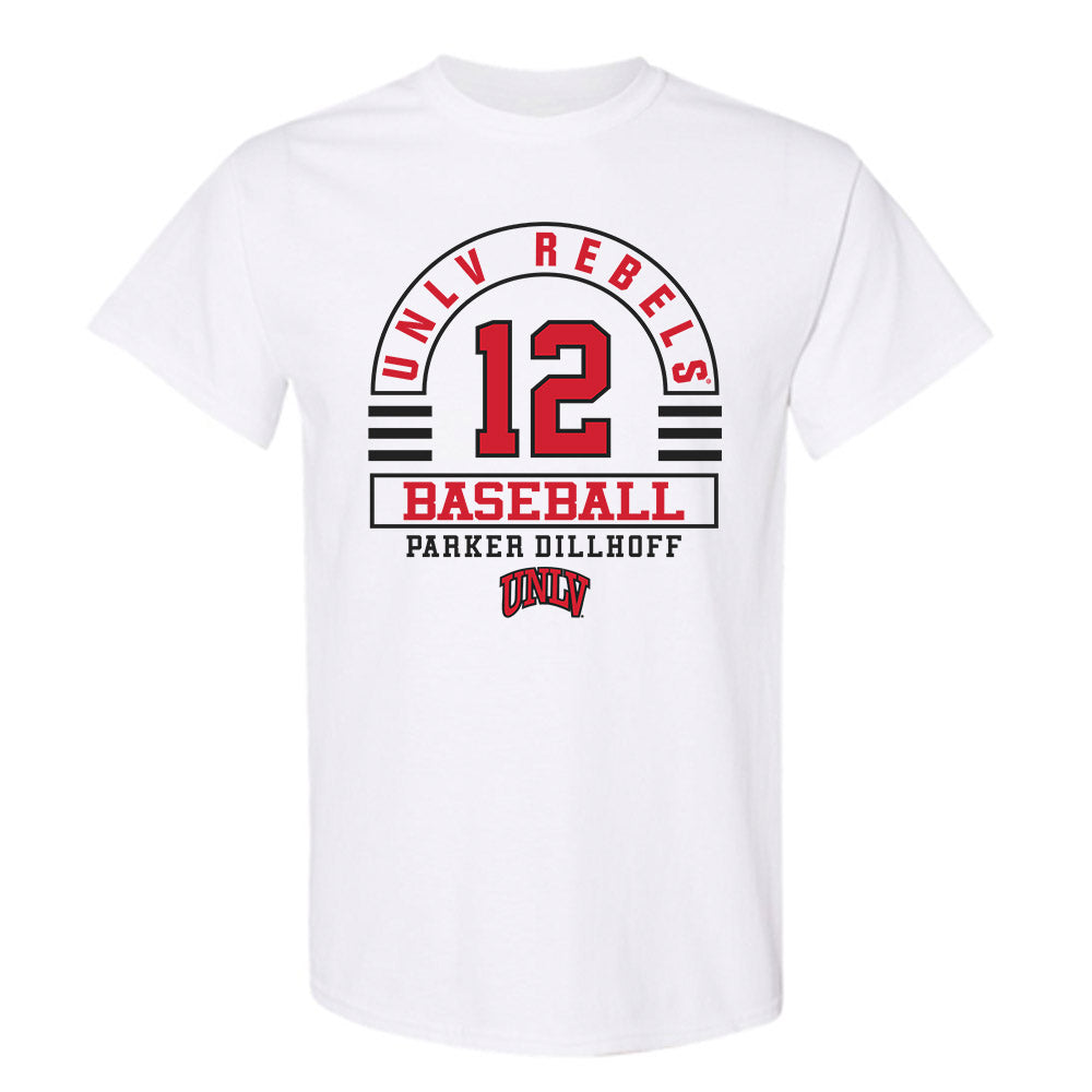 UNLV - NCAA Baseball : Parker Dillhoff - Classic Fashion Shersey T-Shirt-0