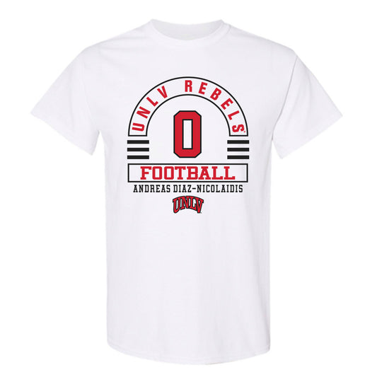 UNLV - NCAA Football : Andreas Diaz-Nicolaidis - Classic Fashion Shersey T-Shirt-0