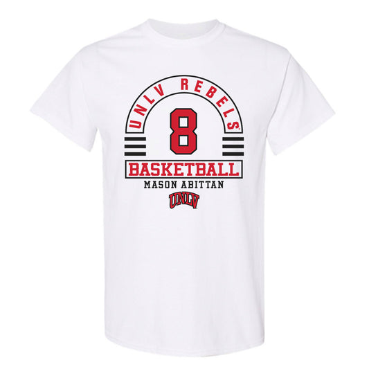 UNLV - NCAA Men's Basketball : Mason Abittan - Classic Fashion Shersey T-Shirt-0