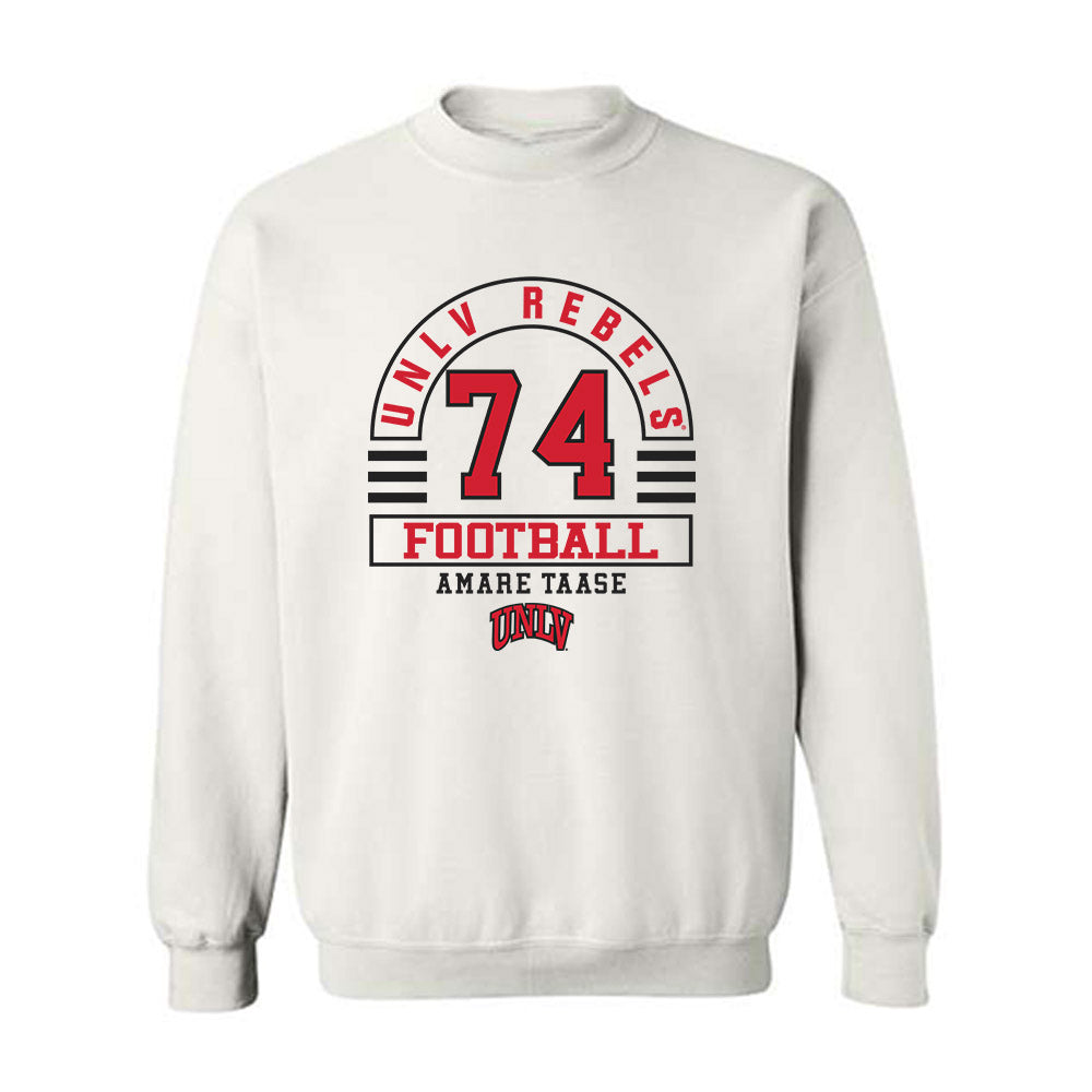 UNLV - NCAA Football : Amare Taase - Classic Fashion Shersey Crewneck Sweatshirt-0