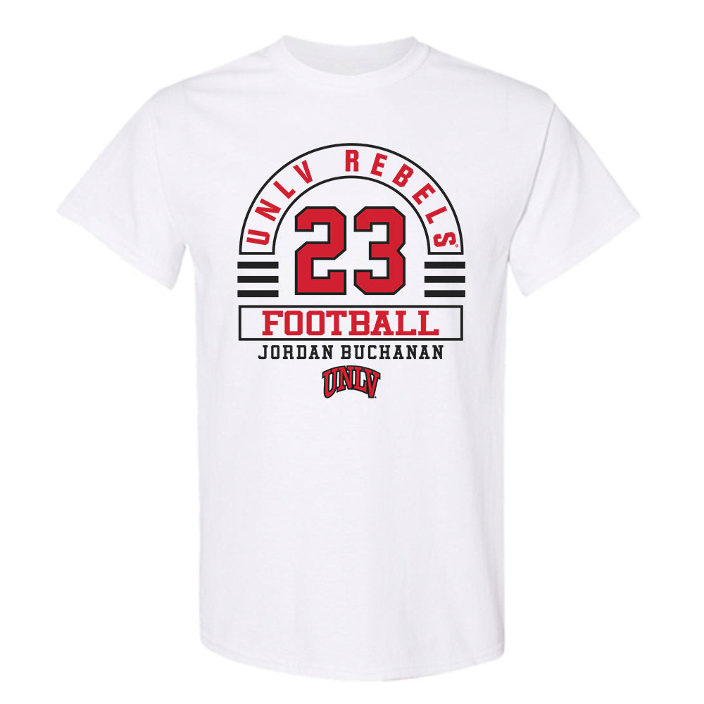 UNLV - NCAA Football : Jordan Buchanan - Classic Fashion Shersey T-Shirt-0
