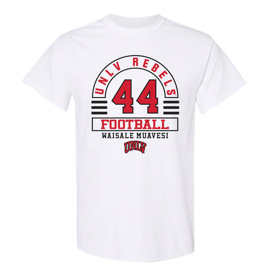 UNLV - NCAA Football : Waisale Muavesi - Classic Fashion Shersey T-Shirt-0