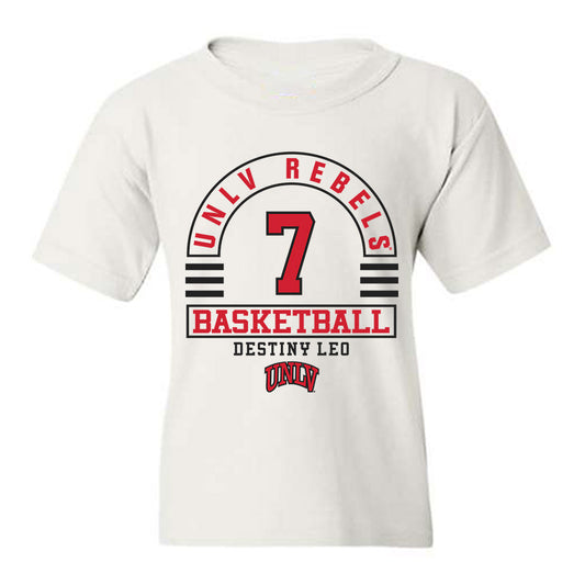 UNLV - NCAA Women's Basketball : Destiny Leo - Classic Fashion Shersey Youth T-Shirt-0