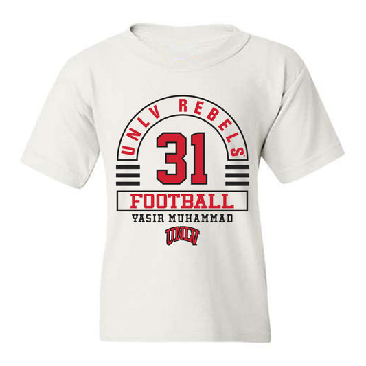 UNLV - NCAA Football : Yasir Muhammad - Classic Fashion Shersey Youth T-Shirt-0