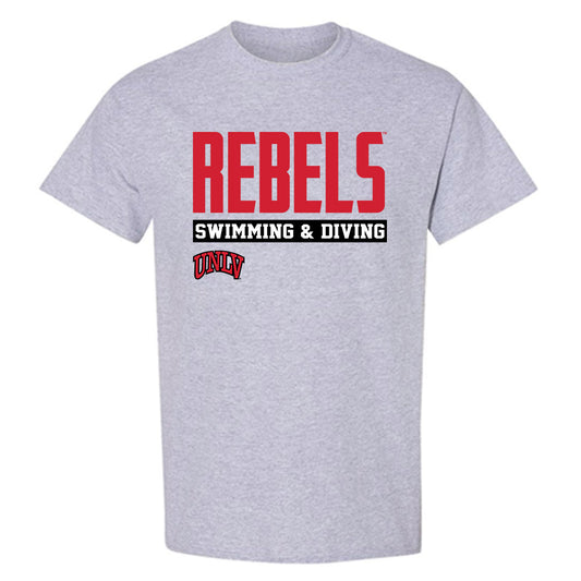 UNLV - NCAA Men's Swimming & Diving : Aidan Favela - Classic Fashion Shersey T-Shirt-0