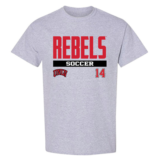 UNLV - NCAA Men's Soccer : Bryce Allred - Classic Fashion Shersey T-Shirt-0
