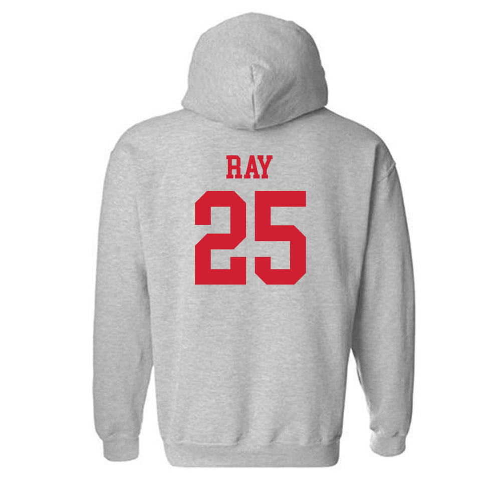 UNLV - NCAA Football : Rogerick Ray - Classic Shersey Hooded Sweatshirt-1