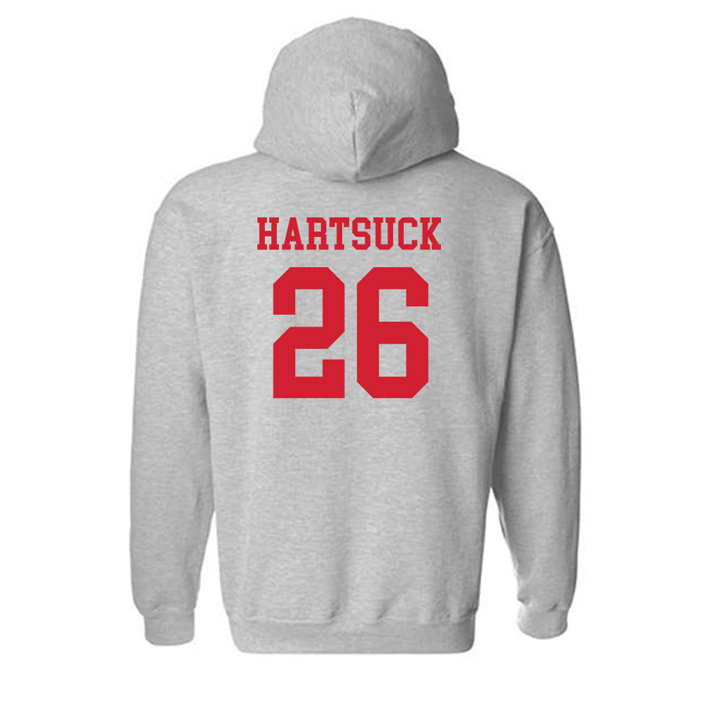 UNLV - NCAA Football : Devin Hartsuck - Classic Shersey Hooded Sweatshirt-1