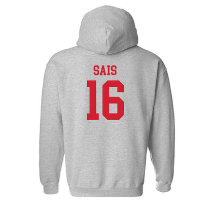 UNLV - NCAA Men's Soccer : Jace Sais - Classic Shersey Hooded Sweatshirt-1