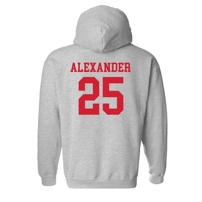 UNLV - NCAA Women's Basketball : Aaliyah Alexander - Classic Shersey Hooded Sweatshirt-1