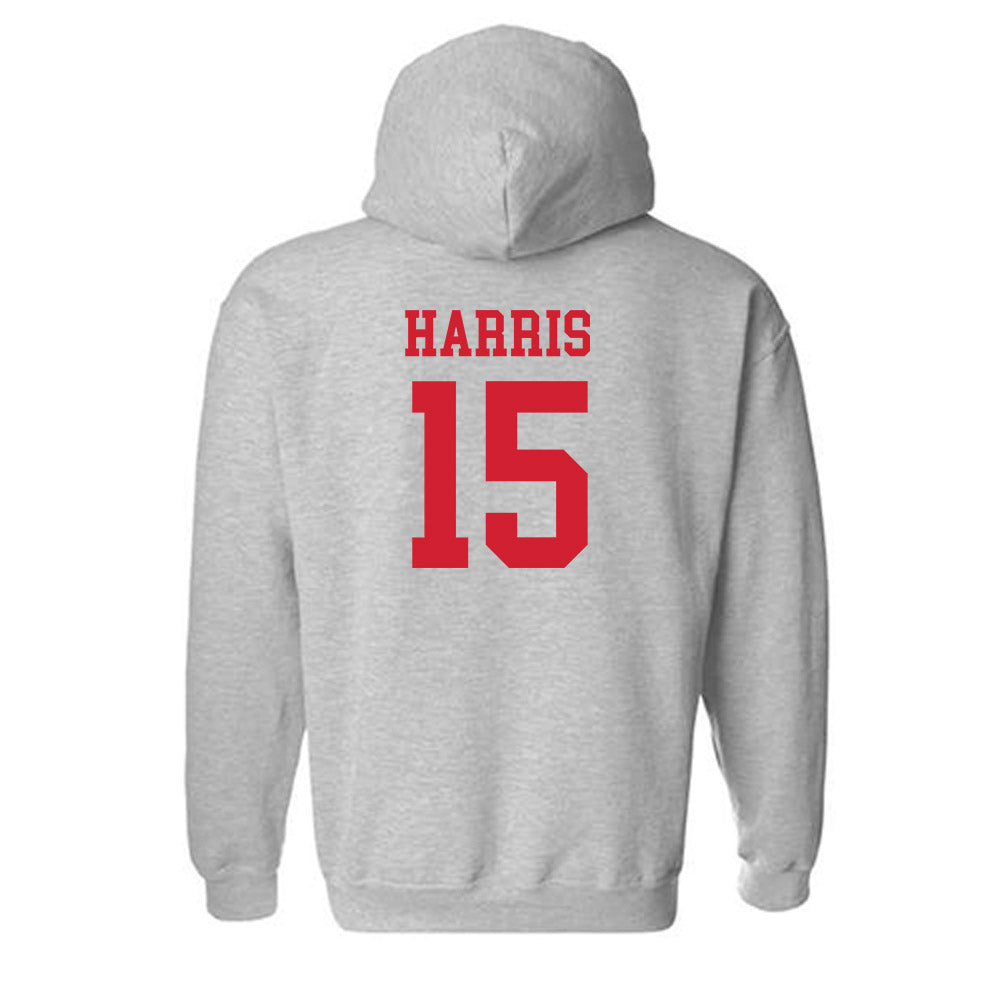 UNLV - NCAA Women's Volleyball : Jaida Harris - Classic Shersey Hooded Sweatshirt-1