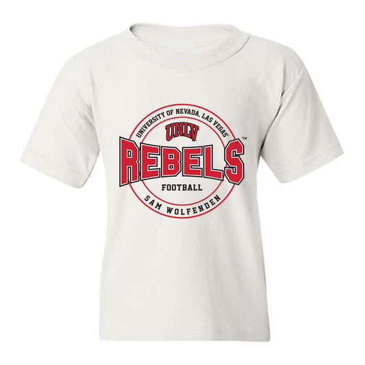 UNLV - NCAA Football : Sam Wolfenden - Classic Shersey Youth T-Shirt-0