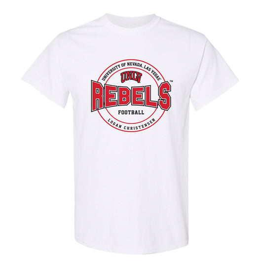 UNLV - NCAA Football : Logan Christensen - Classic Shersey T-Shirt-0