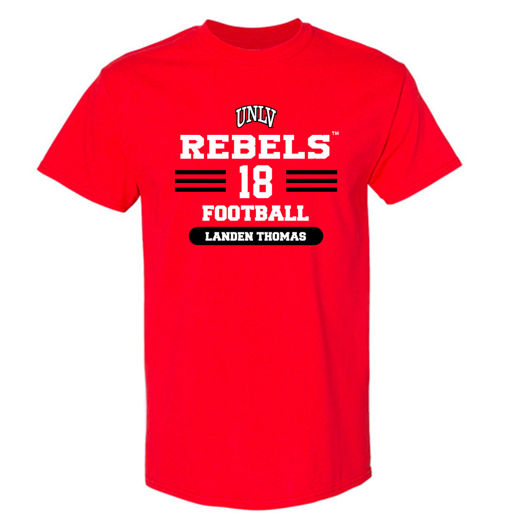 UNLV - NCAA Football : Landen Thomas - Classic Shersey T-Shirt-0