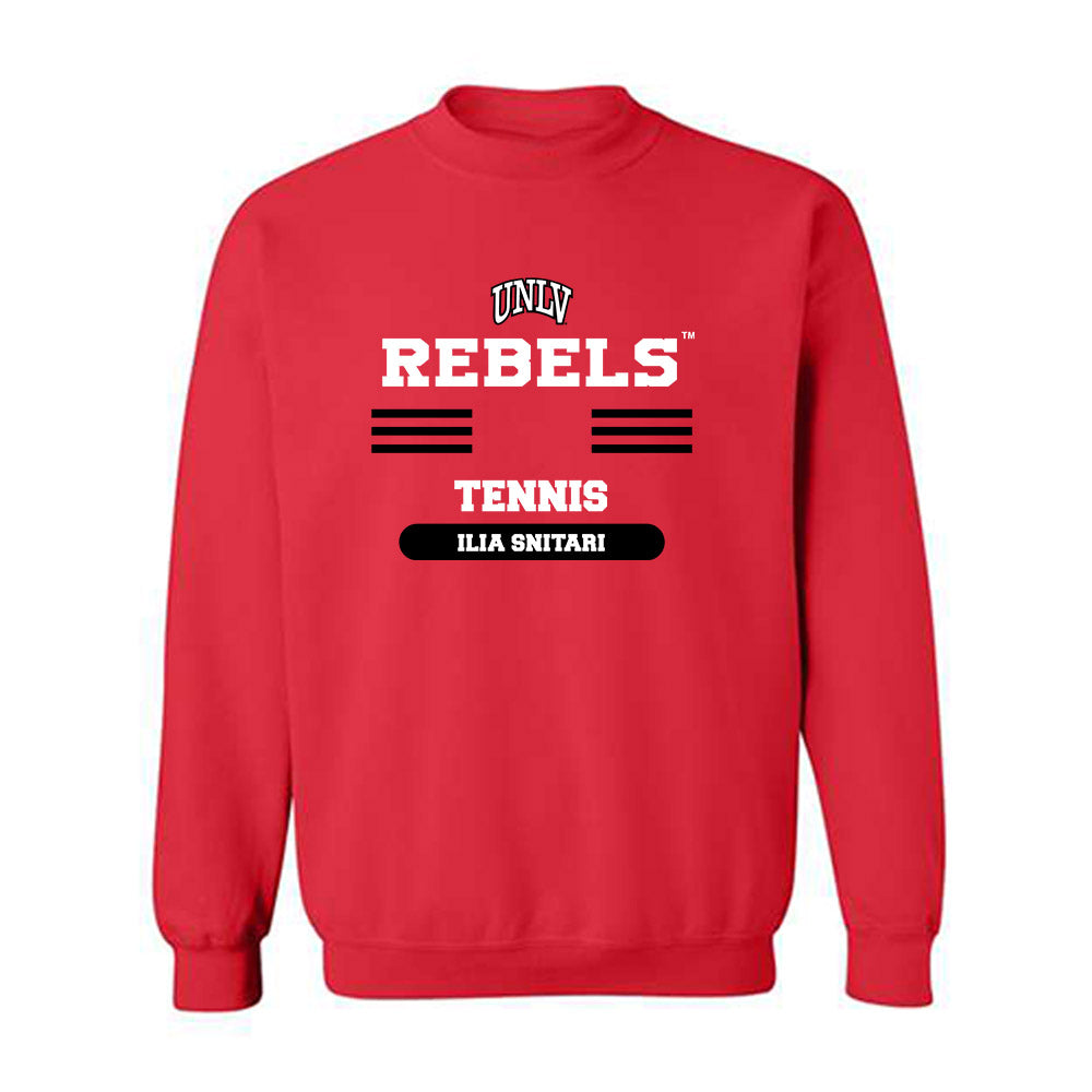 UNLV - NCAA Men's Tennis : Ilia Snitari - Classic Shersey Crewneck Sweatshirt-0