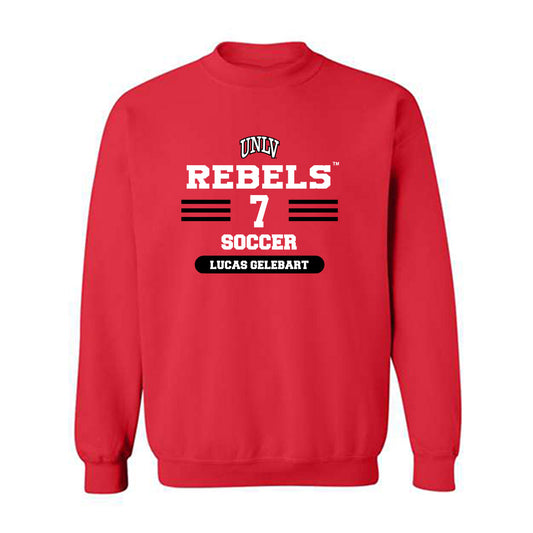 UNLV - NCAA Men's Soccer : Lucas Gelebart - Classic Shersey Crewneck Sweatshirt-0
