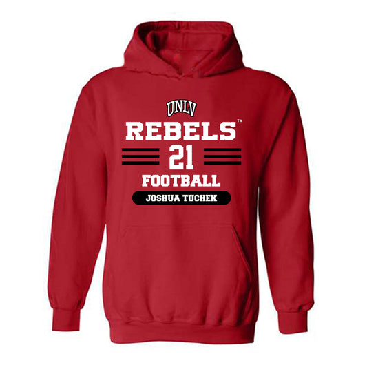 UNLV - NCAA Football : Joshua Tuchek - Classic Shersey Hooded Sweatshirt-0