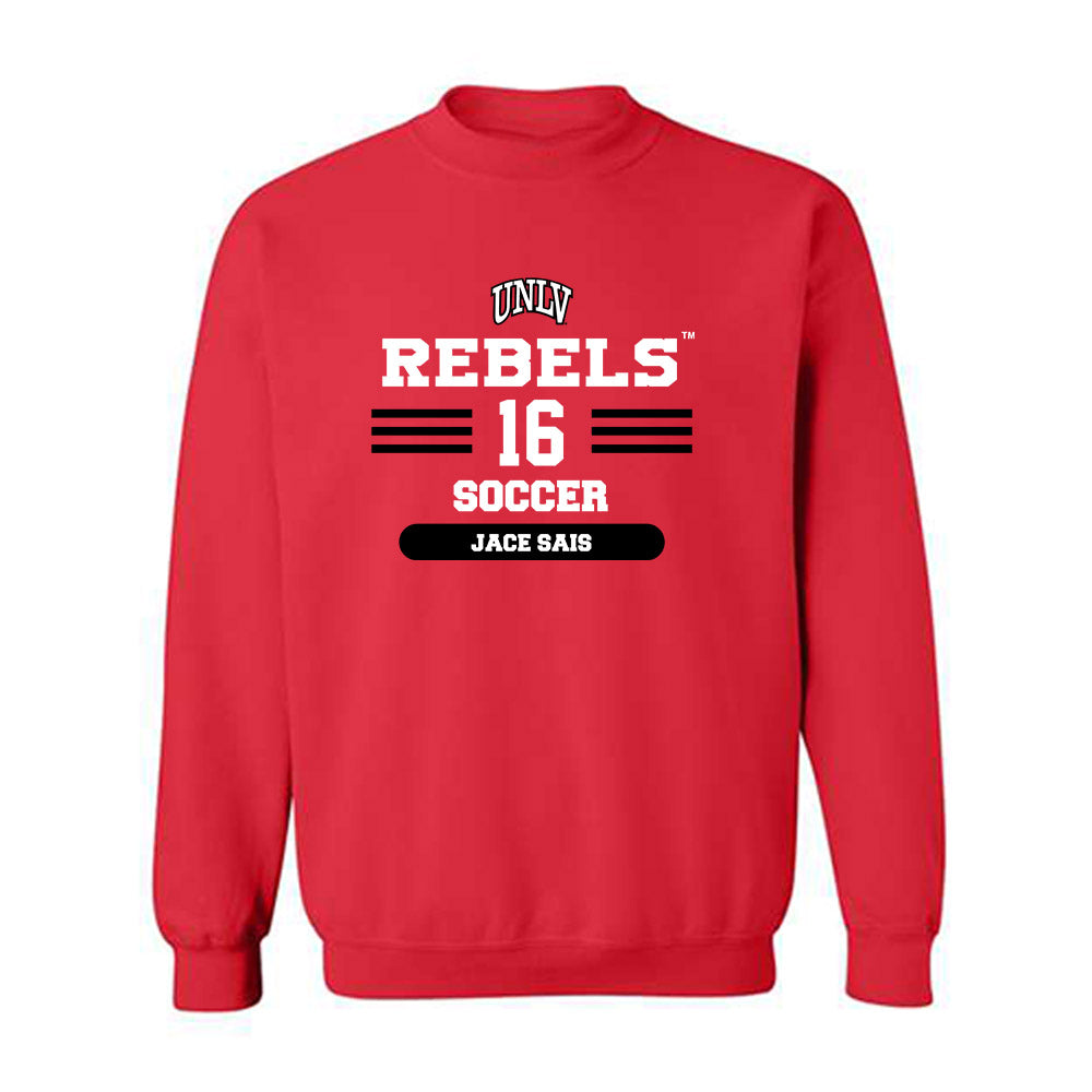 UNLV - NCAA Men's Soccer : Jace Sais - Classic Shersey Crewneck Sweatshirt-0
