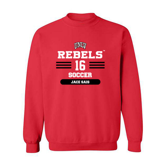 UNLV - NCAA Men's Soccer : Jace Sais - Classic Shersey Crewneck Sweatshirt-0