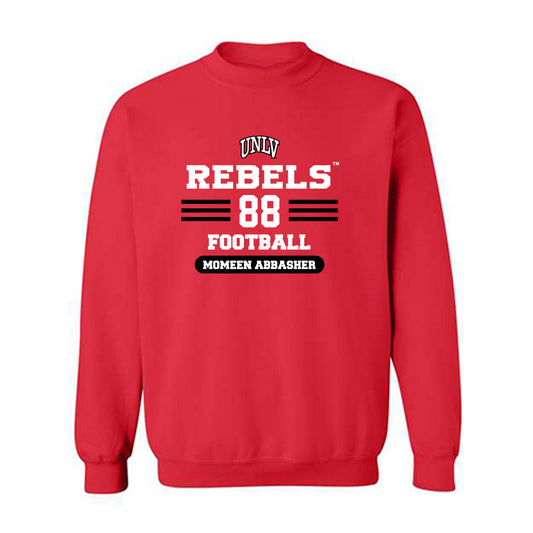 UNLV - NCAA Football : Momeen Abbasher - Classic Shersey Crewneck Sweatshirt-0