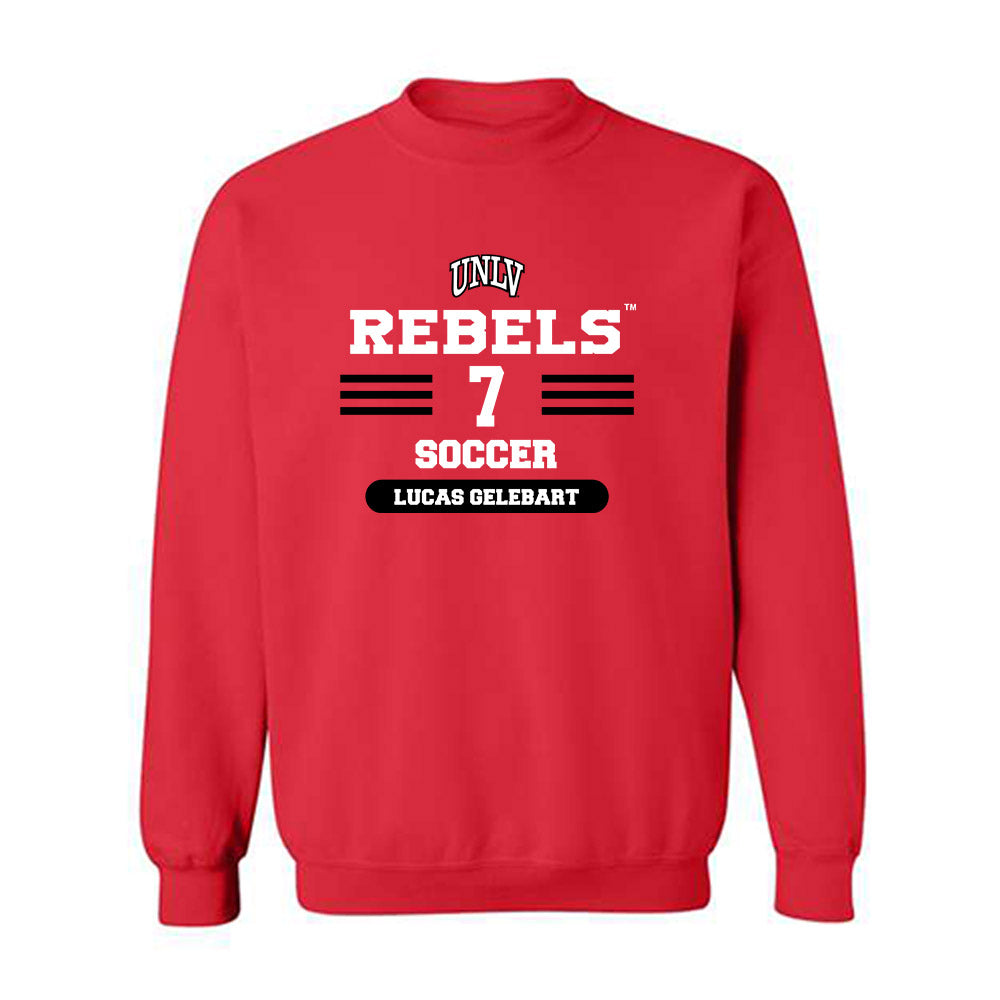UNLV - NCAA Men's Soccer : Lucas Gelebart - Classic Shersey Crewneck Sweatshirt-0