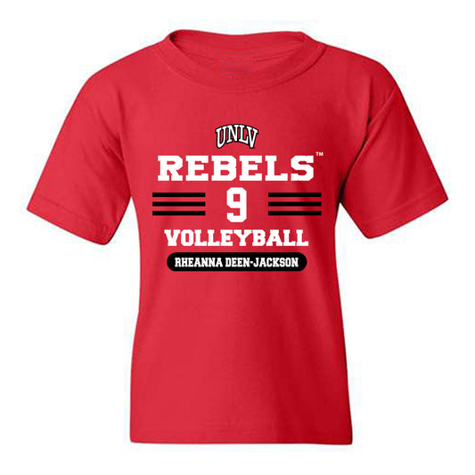 UNLV - NCAA Women's Volleyball : Rheanna Deen-Jackson - Classic Shersey Youth T-Shirt-0