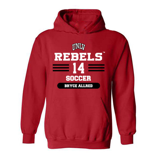 UNLV - NCAA Men's Soccer : Bryce Allred - Classic Shersey Hooded Sweatshirt-0