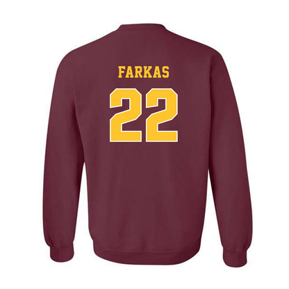 Central Michigan - NCAA Women's Soccer : Ella Farkas - Classic Fashion Shersey Crewneck Sweatshirt-1