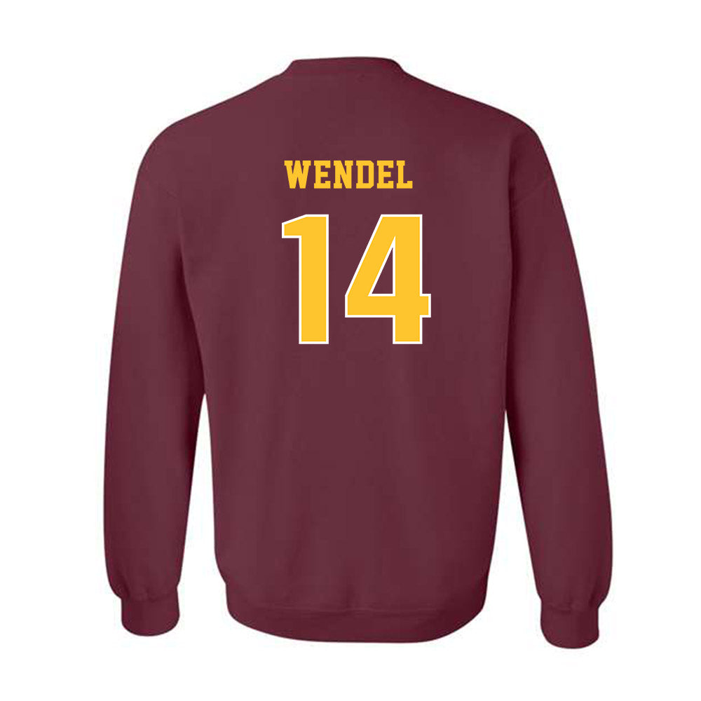 Central Michigan - NCAA Softball : Madison Wendel - Classic Fashion Shersey Crewneck Sweatshirt-1