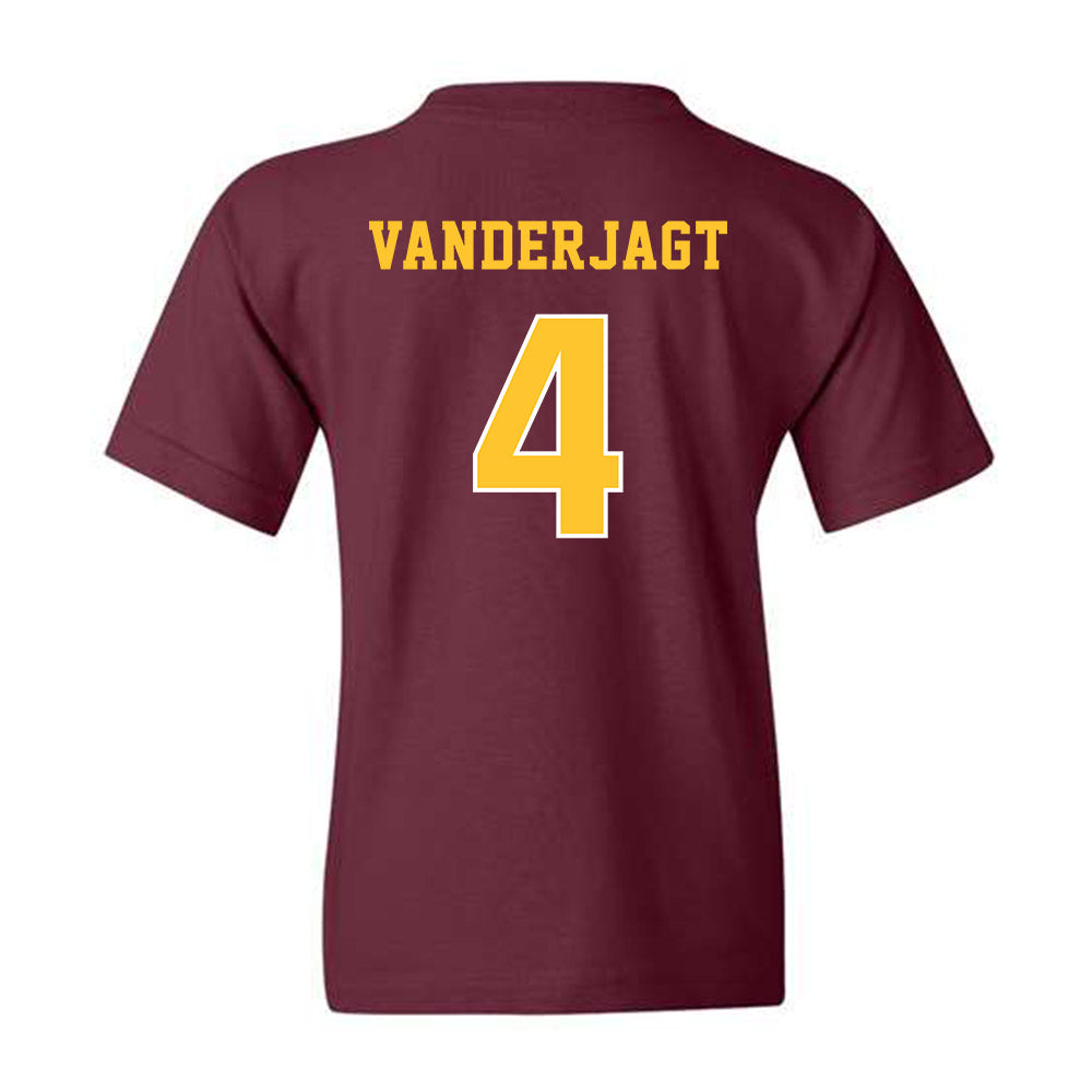 Central Michigan - NCAA Men's Basketball : Kyler VanderJagt - Classic Fashion Shersey Youth T-Shirt