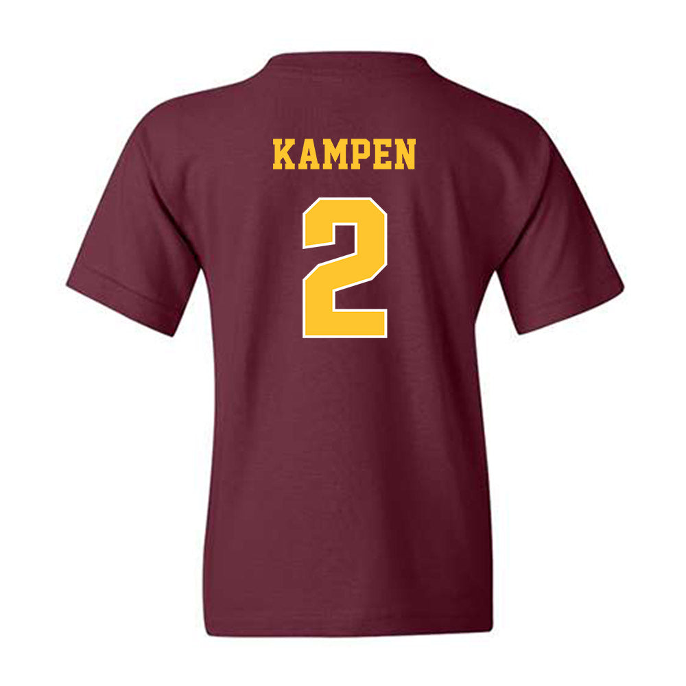 Central Michigan - NCAA Men's Basketball : Jalen Kampen - Classic Fashion Shersey Youth T-Shirt-1