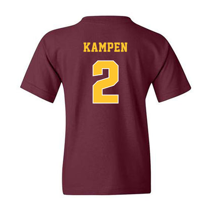 Central Michigan - NCAA Men's Basketball : Jalen Kampen - Classic Fashion Shersey Youth T-Shirt-1