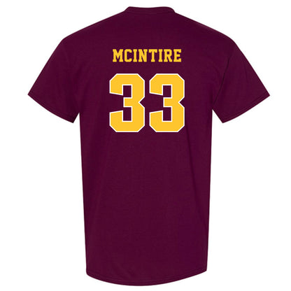 Central Michigan - NCAA Men's Basketball : Logan Mcintire - Classic Fashion Shersey T-Shirt-1