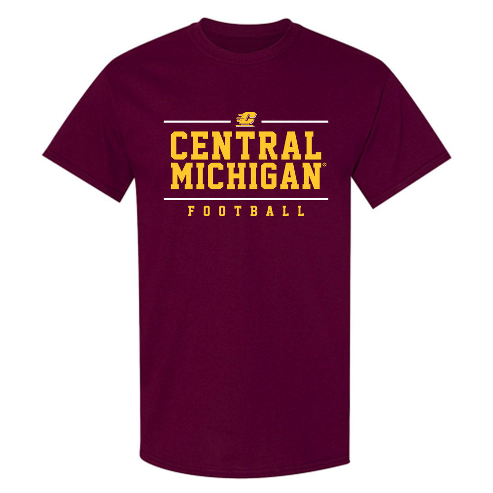 Central Michigan - NCAA Football : Declan Duley - Classic Fashion Shersey T-Shirt-0
