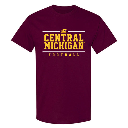 Central Michigan - NCAA Football : Keyton Jones - Classic Fashion Shersey T-Shirt-0