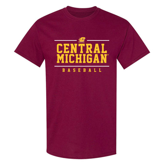 Central Michigan - NCAA Baseball : Nathan Ball - Classic Fashion Shersey T-Shirt