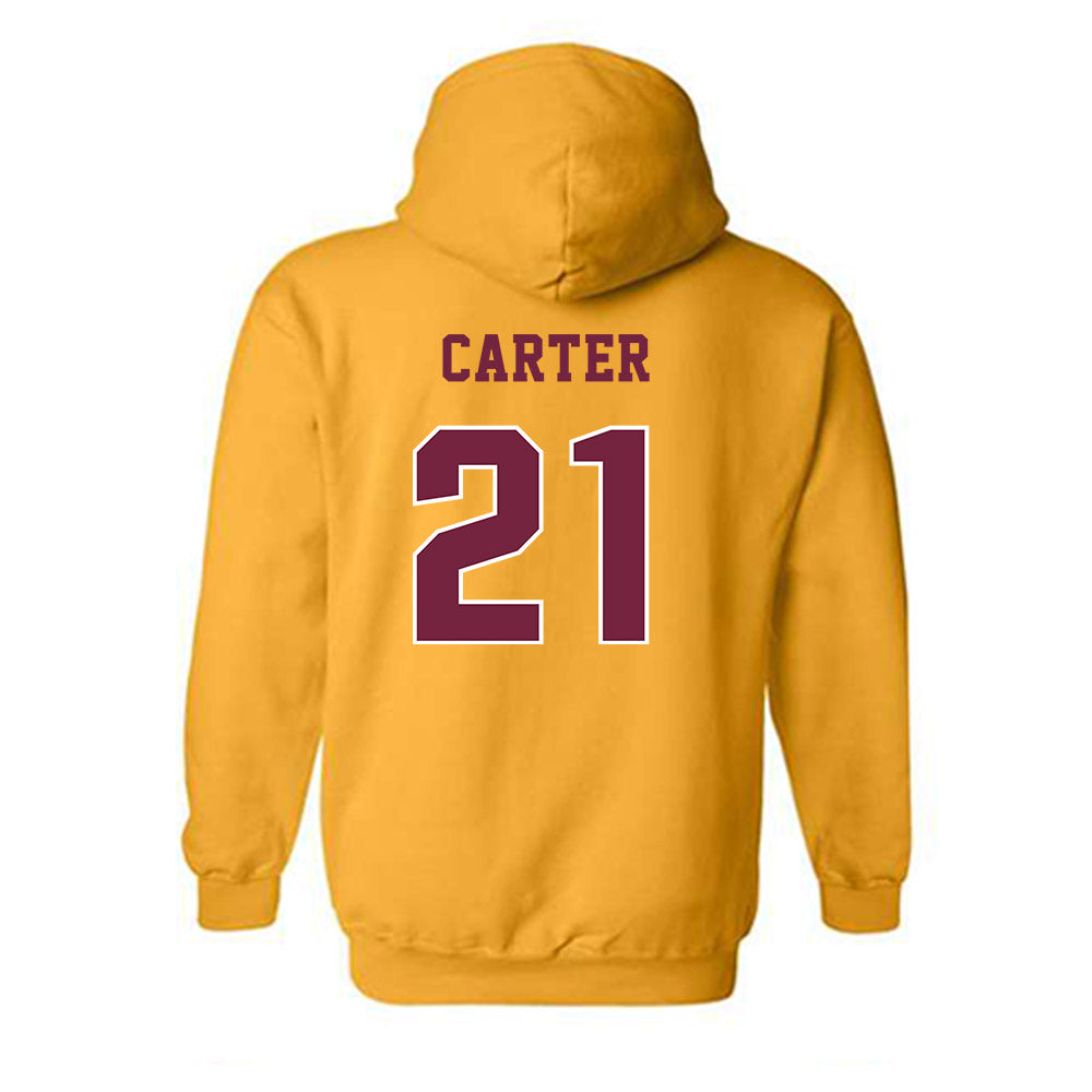 Central Michigan - NCAA Softball : Alexa Carter - Classic Fashion Shersey Hooded Sweatshirt-1