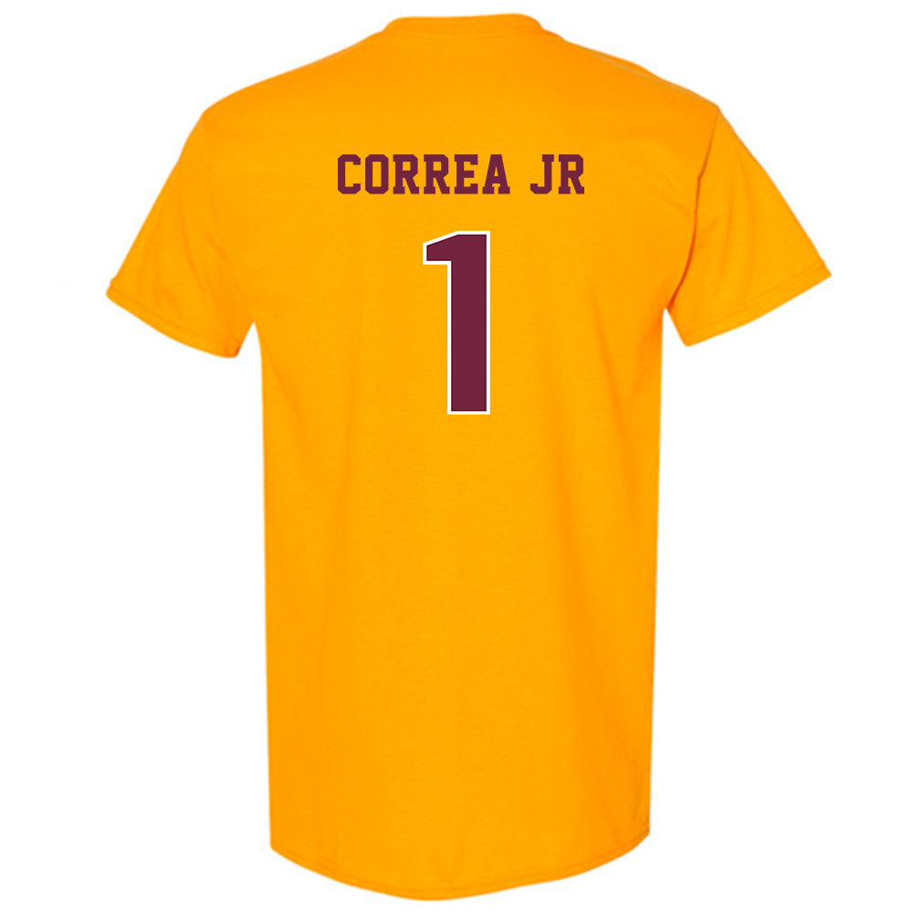 Central Michigan - NCAA Baseball : Miguel Correa Jr - Classic Fashion Shersey T-Shirt-1